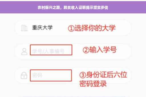 农村振兴之路，脱贫收入证明揭示坚实步伐