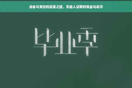 自由与责任的探索之旅，无收入证明的挑战与启示