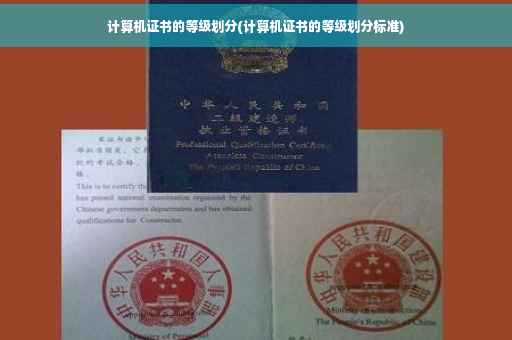 计算机证书的等级划分(计算机证书的等级划分标准)