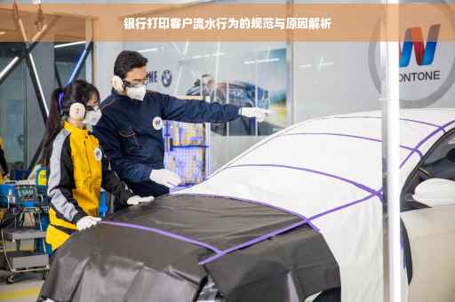 银行打印客户流水行为的规范与原因解析