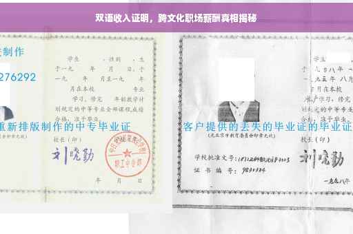 双语收入证明，跨文化职场薪酬真相揭秘