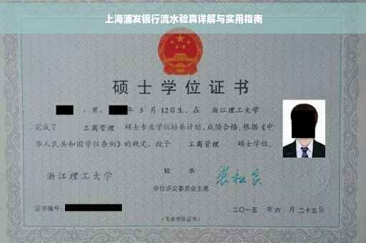 上海浦发银行流水验真详解与实用指南