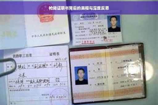 枪毙证明书背后的真相与深度反思