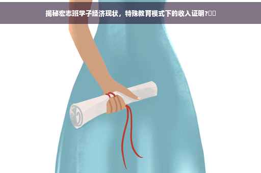 揭秘宏志班学子经济现状，特殊教育模式下的收入证明?⚡️