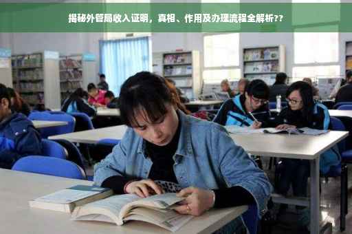 揭秘外管局收入证明，真相、作用及办理流程全解析??