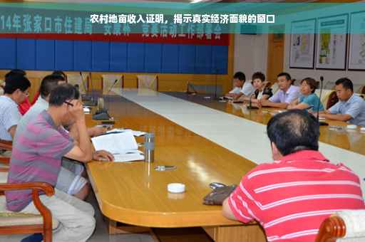 农村地亩收入证明，揭示真实经济面貌的窗口
