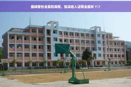 揭秘餐饮业盈利真相，饭店收入证明全解析 ?️?