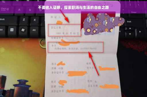 不要收入证明，探索职场与生活的自由之路