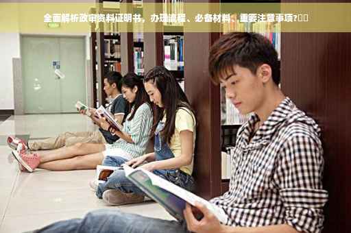 全面解析政审资料证明书，办理流程、必备材料、重要注意事项?⚡️