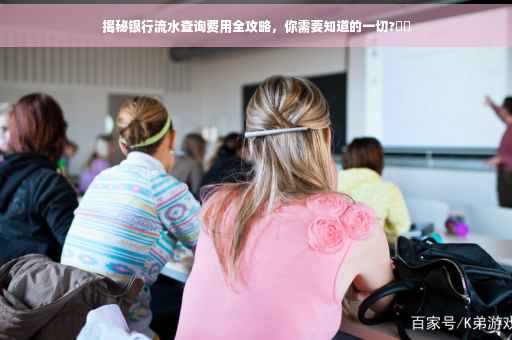 揭秘银行流水查询费用全攻略，你需要知道的一切?⚡️