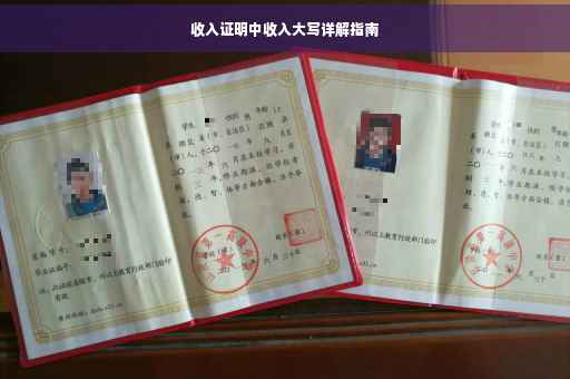 收入证明中收入大写详解指南