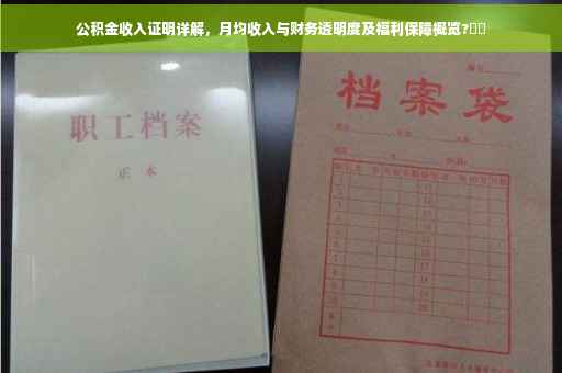 公积金收入证明详解，月均收入与财务透明度及福利保障概览?⚡️