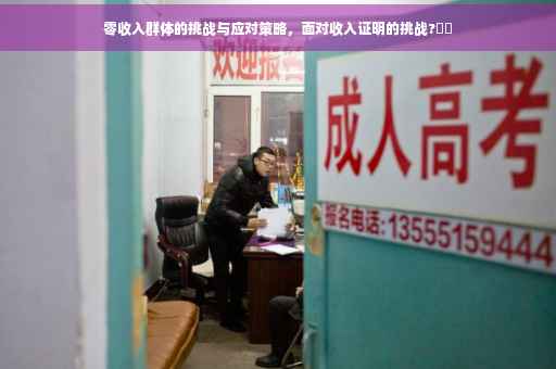 零收入群体的挑战与应对策略，面对收入证明的挑战?⚡️