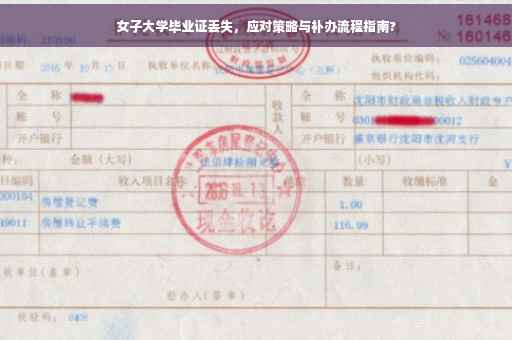 女子大学毕业证丢失，应对策略与补办流程指南?