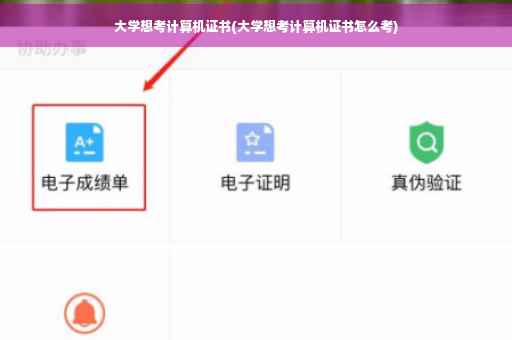 大学想考计算机证书(大学想考计算机证书怎么考)