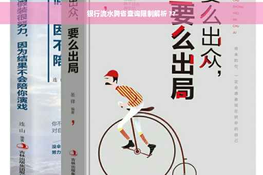 银行流水跨省查询限制解析 ??