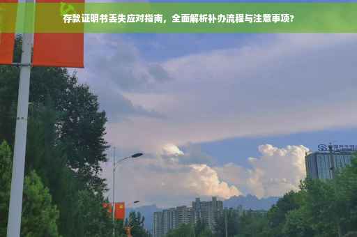 存款证明书丢失应对指南，全面解析补办流程与注意事项?
