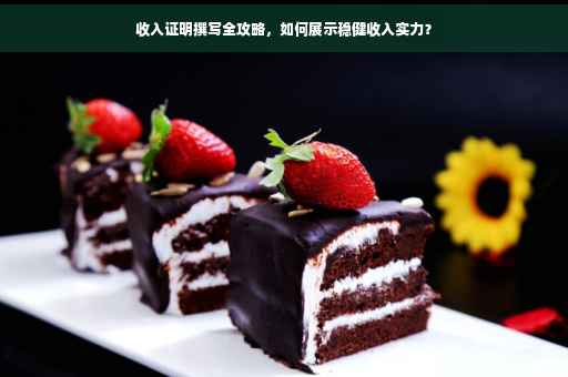 收入证明撰写全攻略，如何展示稳健收入实力？