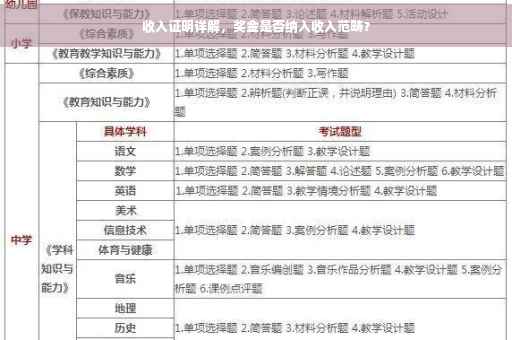 收入证明详解，奖金是否纳入收入范畴？