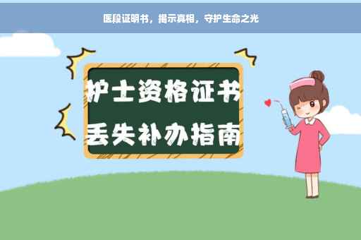 医段证明书，揭示真相，守护生命之光