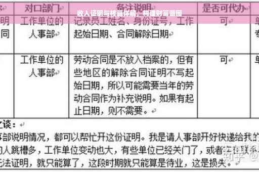 收入证明与核算详解，构建财富蓝图