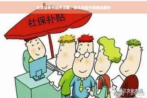出资证明书抵押详解，含义与操作指南全解析
