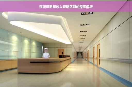 在职证明与收入证明区别的深度解析