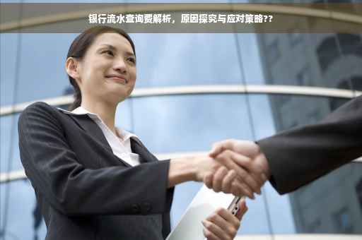 银行流水查询费解析，原因探究与应对策略??