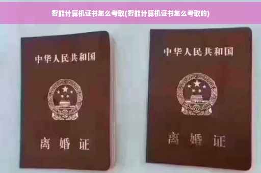 智能计算机证书怎么考取(智能计算机证书怎么考取的)