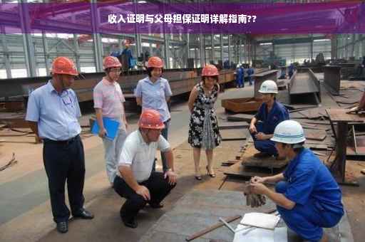 收入证明与父母担保证明详解指南??