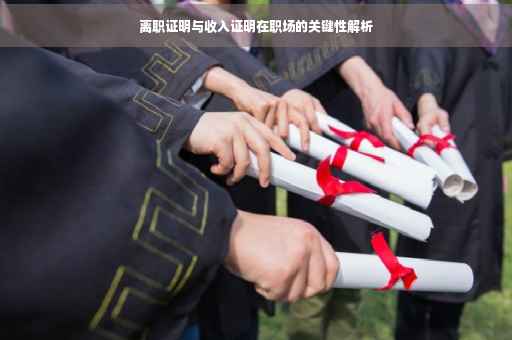 离职证明与收入证明在职场的关键性解析