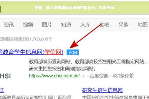 警惕，收入证明与离职证明造假行为，违法警示