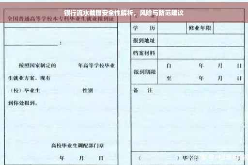 银行流水截图安全性解析，风险与防范建议
