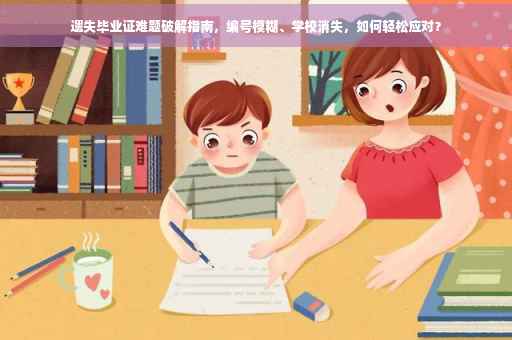 遗失毕业证难题破解指南，编号模糊、学校消失，如何轻松应对？