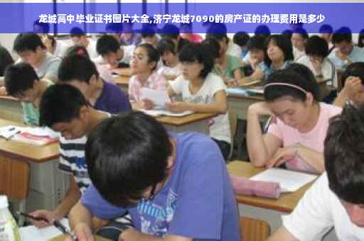 龙城高中毕业证书图片大全,济宁龙城7090的房产证的办理费用是多少