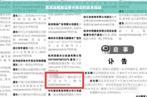 团风县释放证明书背后的故事揭秘