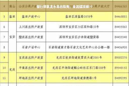 银行贷款流水导出指南，全流程攻略??