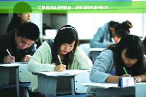 口罩制造证明书揭秘，质量保障与责任担当