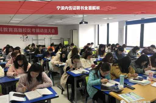 宁波内伤证明书全面解析