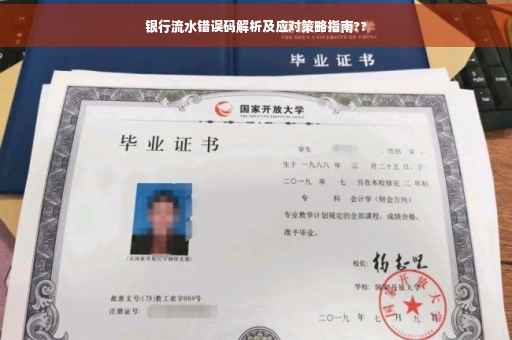 银行流水错误码解析及应对策略指南??