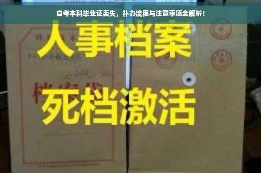 自考本科毕业证丢失，补办流程与注意事项全解析！