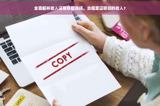 全面解析收入证明获取途径，去哪里证明你的收入？