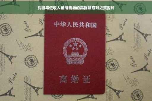 贫困与低收入证明背后的真相及应对之策探讨