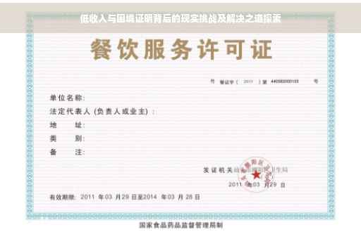 低收入与困境证明背后的现实挑战及解决之道探索
