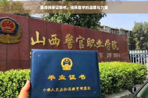 医师师承证明书，传承医学的温暖与力量