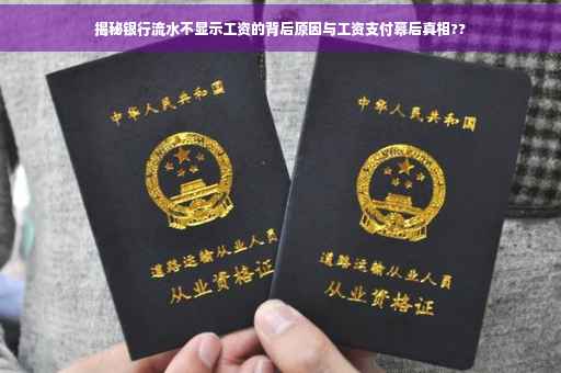 揭秘银行流水不显示工资的背后原因与工资支付幕后真相??