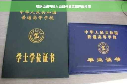 在职证明与收入证明开具流程详解指南