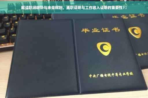 解读职场转折与未来规划，离职证明与工作收入证明的重要性?✨