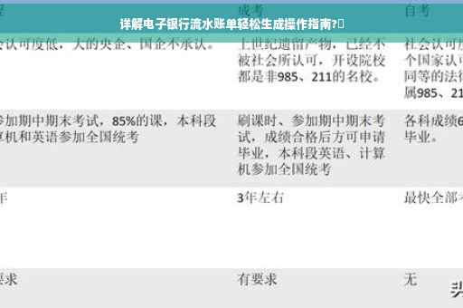 详解电子银行流水账单轻松生成操作指南?✨