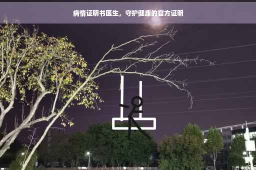 病情证明书医生，守护健康的官方证明